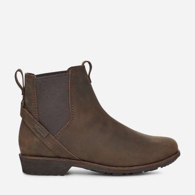 Teva Women's Ellery Pull On WP Boots Sale NZ (UFRYI-4539)